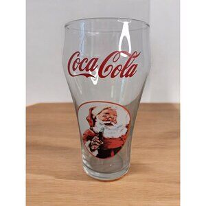 Coca Cola 20 oz Santa Clause Holding A Coca Cola Glass